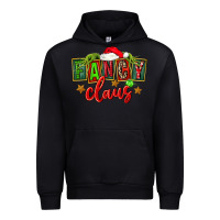 Black christmas fancy claus Urban Hoodie - FaDigitalArtStudio