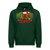 Forest Green christmas fancy claus Urban Hoodie - FaDigitalArtStudio