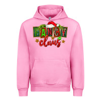 Fuchsia Pink christmas fancy claus Urban Hoodie - FaDigitalArtStudio
