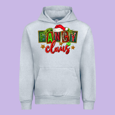 Christmas Fancy Claus Urban Hoodie Designed By Fadigitalartstudio