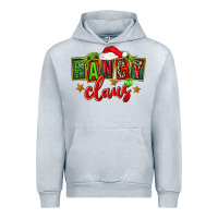 Heather Grey christmas fancy claus Urban Hoodie - FaDigitalArtStudio