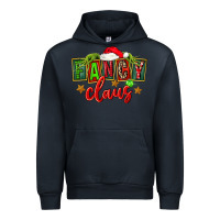 Navy christmas fancy claus Urban Hoodie - FaDigitalArtStudio
