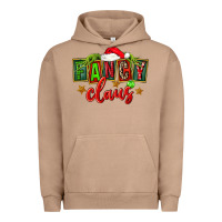 Pigment Burro christmas fancy claus Urban Hoodie - FaDigitalArtStudio