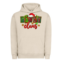 Pigment French Oak christmas fancy claus Urban Hoodie - FaDigitalArtStudio