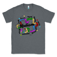 Charcoal Heather autism teacher pencil Classic Tee - MaliasSmallBusiness
