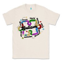 Natural autism teacher pencil Classic Tee - MaliasSmallBusiness