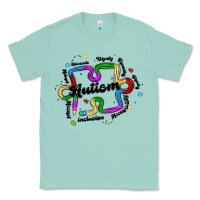 Seafoam autism teacher pencil Classic Tee - MaliasSmallBusiness