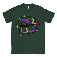 Sports Green autism teacher pencil Classic Tee - MaliasSmallBusiness