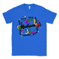 True Royal autism teacher pencil Classic Tee - MaliasSmallBusiness