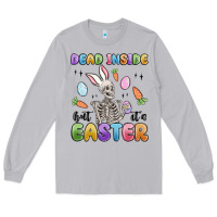 Moon Dust dead inside but it's easter Long Sleeve Tee - MaliasSmallBusiness
