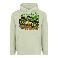 Matcha shamrock crusher Heavyweight Hoodie - NancyCooperArtShop