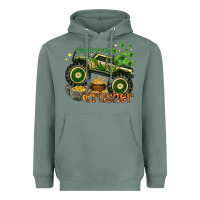 Sage shamrock crusher Heavyweight Hoodie - NancyCooperArtShop