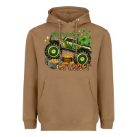 Toasted Coconut shamrock crusher Heavyweight Hoodie - NancyCooperArtShop