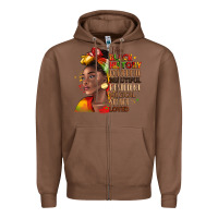 Chestnut i am black history Zipper Hoodie - LillyAllenDesigns