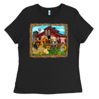 Black farm life Ladies Tee - Zillion Design Studio