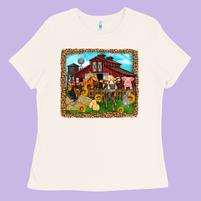 Farm Life Ladies Tee Designed By Zillion Design Studio