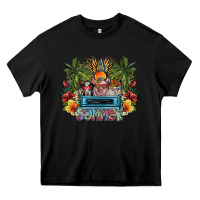 Black summer Heavy Core Tee - SublimationCraftShop