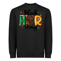 Black black story Heavyweight Sweatshirt - MaliasSmallBusiness