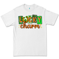 White Lucky charm st. patricks day Premium Tee - Neo Western