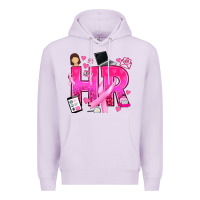 Lilac breast cancer hr human resources Premium Hoodie - texasbilliewilder