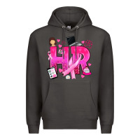 Smoke breast cancer hr human resources Premium Hoodie - texasbilliewilder