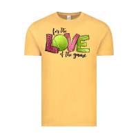 Vintage Mustard for the love of the game tennis Vintage Tee - Jasminsmagicworld