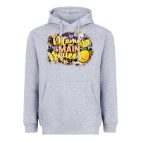Heather Grey Mama's main squeeze Heavyweight Hoodie - NancyCooperArtShop