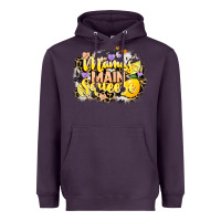 Plum Mama's main squeeze Heavyweight Hoodie - NancyCooperArtShop