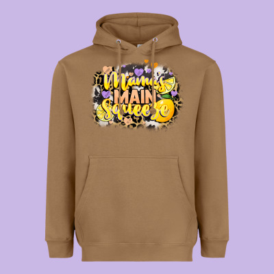 Mama's Main Squeeze Heavyweight Hoodie Designed By Nancycooperartshop