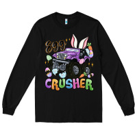 Black egg crusher Long Sleeve Tee - MaliasSmallBusiness