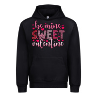 Black be mine sweet valentine Urban Hoodie - OliviaCreatesArt