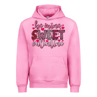 Fuchsia Pink be mine sweet valentine Urban Hoodie - OliviaCreatesArt
