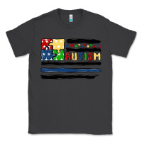 Smoke autism usa flag Classic Tee - MaliasSmallBusiness