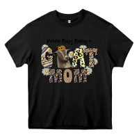 Black kinda busy being a goat mom Heavy Core Tee - CowhideDigitalArt