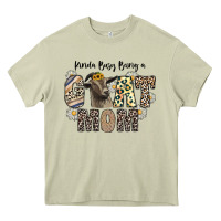 Mossy kinda busy being a goat mom Heavy Core Tee - CowhideDigitalArt