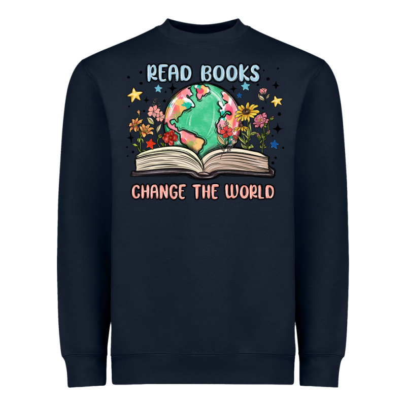 Book Lover Heavyweight Sweatshirt by MaliasSmallBusiness | Teevron