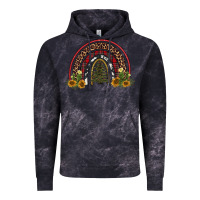 Cloud Black rainbow tree Vintage Hoodie - AdoDesignShop