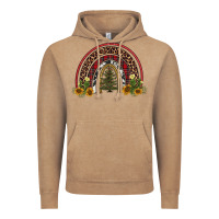 Vintage Coffee rainbow tree Vintage Hoodie - AdoDesignShop