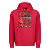 Cardinal life is better by the campfire Premium Hoodie - JahusDesignShop