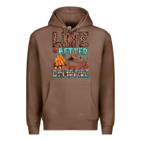 Chestnut life is better by the campfire Premium Hoodie - JahusDesignShop