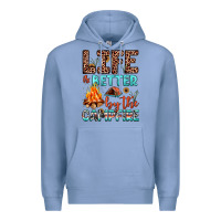 Colony Blue life is better by the campfire Premium Hoodie - JahusDesignShop