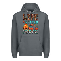 Rock life is better by the campfire Premium Hoodie - JahusDesignShop