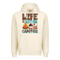 Tofu life is better by the campfire Premium Hoodie - JahusDesignShop