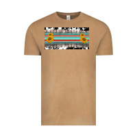 Vintage Camel western cowhide serape sunflower mama license plate Vintage Tee - BarkalooDesign