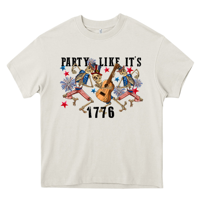 Party Like Its 1776 4th Of July Heavy Core Tee by CowGirlArtShop | Teevron