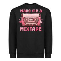 Black make me a mixtape Heavyweight Sweatshirt - MaliasSmallBusiness