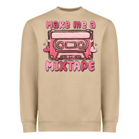 Mushroom make me a mixtape Heavyweight Sweatshirt - MaliasSmallBusiness