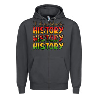 Smoke i am black history Zipper Hoodie - LillyAllenDesigns