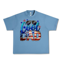 Pebble Blue Cool American Dad Urban Heavy Tee - LillyAllenDesigns