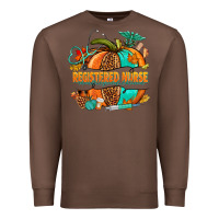 Chestnut registered nurse pumpkin Premium Sweatshirt - NancyCooperArtShop